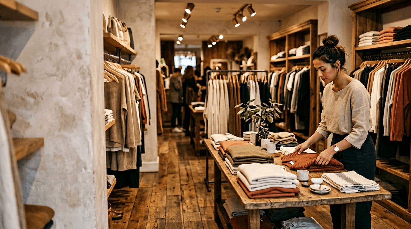 Retail associates and store leadership on the sales floor coordinating omnichannel service and inventory