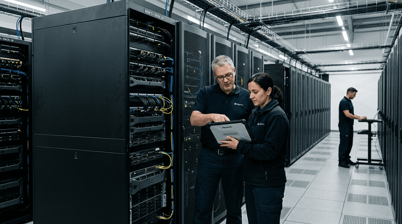 Platform engineers and DBAs working in a data center environment focused on reliability and operations